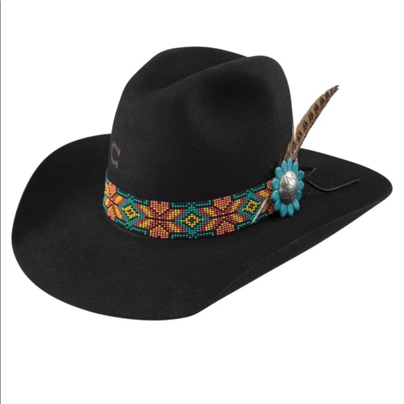 Charlie 1 horse black gold digger cowboy hat - Picture 8 of 8